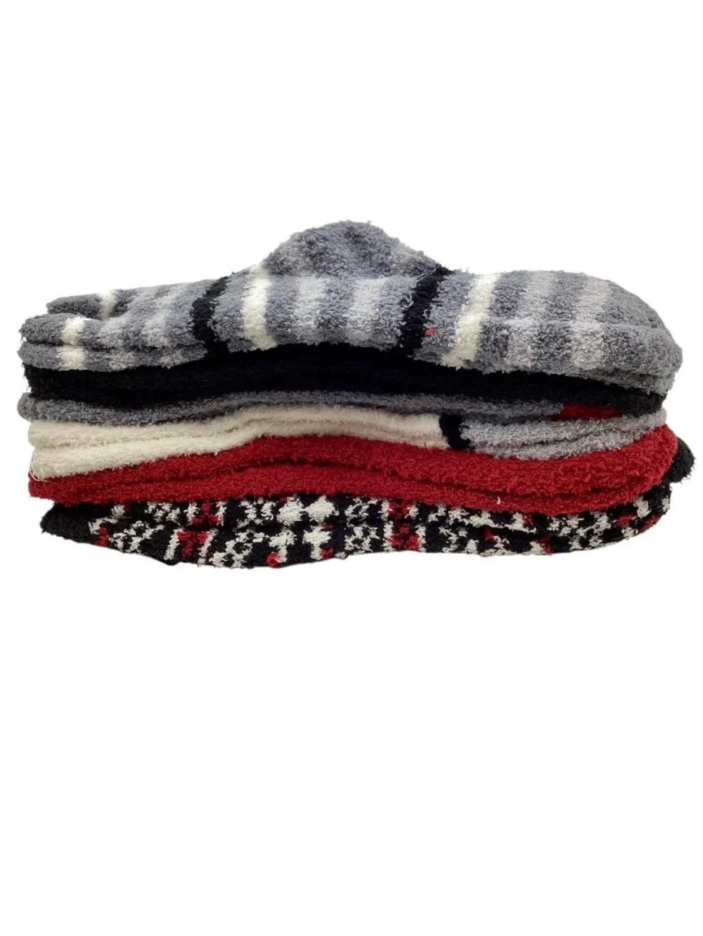 Cuddl Duds Lounge Socks 6 pk. Cozy Socks (NWT) (Shoe Size: 4-10)
